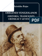 Aristides Rojas.origenes Venezolanos