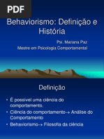 Behavior-Definição e História-Baum