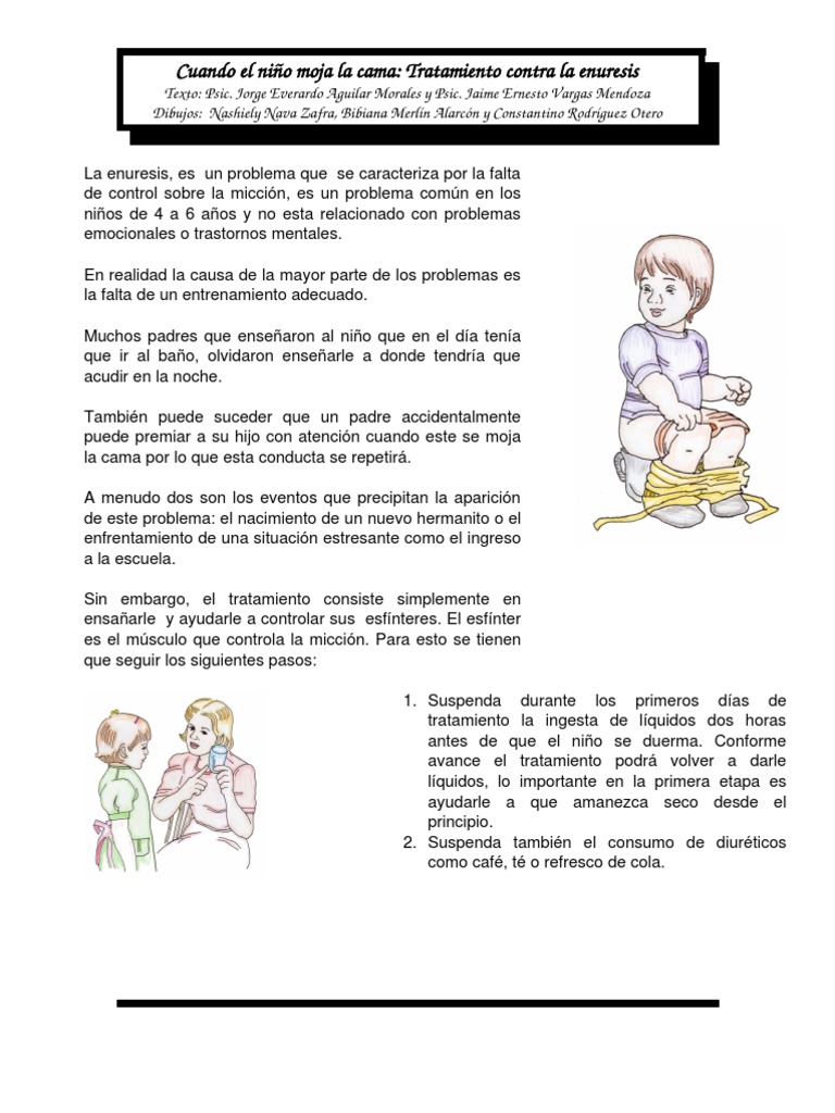 Tratamiento Enuresis PDF PDF