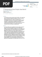 La antropología de Karol Wojtyla _Juan Pablo II _ Nueva Revista