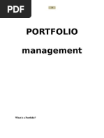 Portfolio Management