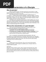Download Discipleship Characteristics by tsupasat SN16391021 doc pdf