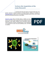 Immunome Research Journal