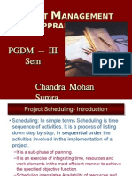 4.2 Project Management - Scheduling