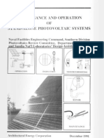2994273 Maintenance and Operation of StandAlone Photovoltaic Systems