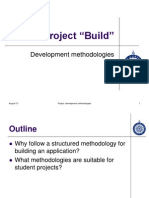 Project Build Development Methodologies