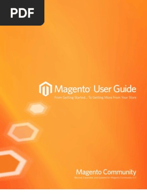 Magento Community 1-7 User Guide