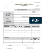 Application Form