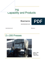 Stamping Capability and Products