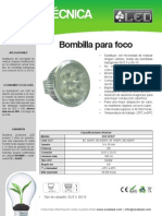 Bombilla para Foco - BOF4X1EP