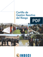 Cartilla de Gestion Reactiva Del Riesgo