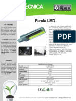 Farola Led - Fa120cep7sv