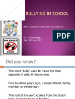 Bullying Presentation - by Ova