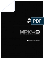 Akai MPK 49 Manual