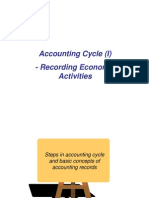 NUS ACC1002X Lecture 2 Accounting Cycle (I) - Recording