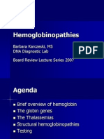 Genetic Testing for Hemoglobinopathies