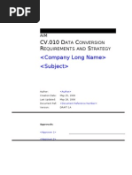 Download CV010 Data Conversion Requirements and Strategy by iscjcoracledev SN163970297 doc pdf