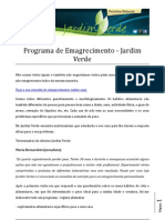 Programa de Emagrecimento Jardim Verde PDF