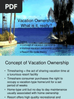 Product Life Cycle For Timeshare