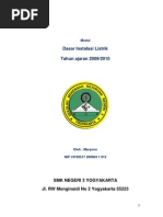 Download Buku SMK Modul Teknik Listrik Dasar Instalasi Listrik 2009 2010 by Dhiemas Reynaldi Yp SN163977362 doc pdf
