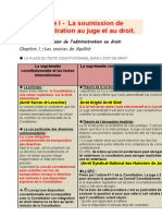 Droit Administratif S1. Rattrapages 2013 (FICHES)