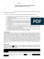 Badgers Redacted Humaneness Research Proposal by Defra