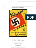 Os Vinte e Cinco Pontos - Plataforma Política Do Original NSDAP - Fishing With YAHWEH