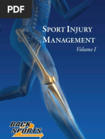 Sports Injury Management Vol 1