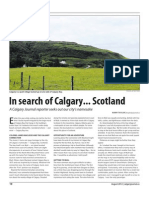 In Search of Calgary... Scotland