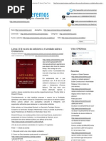 Livros_ A fé na era do ceticismo e A verdade sobre o Cristianismo _ E Agora, Como Viveremos