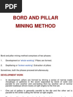 Bord & Pillar Method