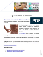 Lipoescultura - Saiba Mais PDF