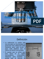 56590720 Calibracion Del Microscopio Optico