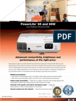 Epson Powerlite 95 Multimedia Projector Brochure