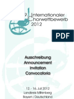 Internationaler Chorwettbewewerb Miltenberg 2012