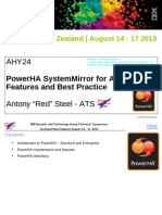 PowerHA SystemMirror For AIX: New Features and Best Practice