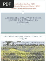 Universidade Federal do Pará - UFPA APRESENTAÇÃO RICARDO