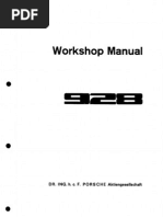 Porsche 928 Factory Manual - Volume 4