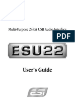 Esu22 Users Guide