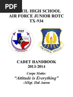 TX-934 Handbook 2013-2014