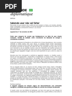 Sabendo Usar Nao Vai Faltar