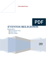 Eventos Religiosos