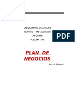 Plan Negocios Labquimet