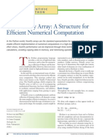 The NumPy Array - A Structure For Efficient Numerical Computation