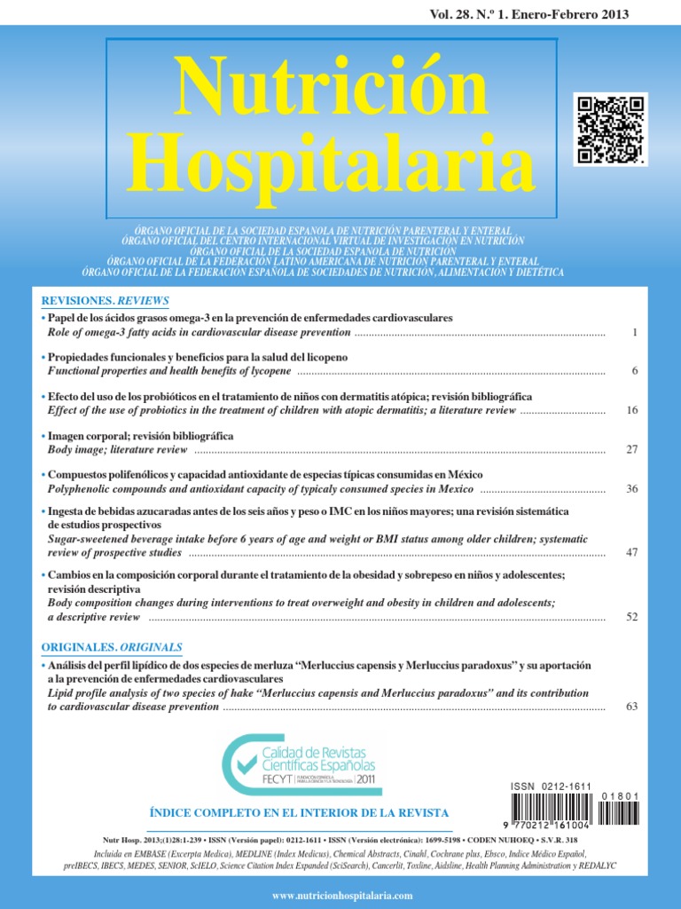 372nutricion Hospitalaria PDF Publicación Obesidad