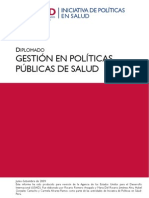Gestion Politicas Publicas en Salud