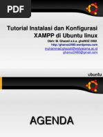 Download ghaNOZ 2480 Tutorial Instalasi dan Konfigurasi xampp di Ubuntu Linux by Muhammad Ghazali SN16413364 doc pdf