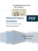 Informe Huella Ecológica