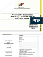 Manual de Postulacion Municipales 2013