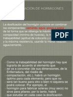 Dosificación de Hormigones